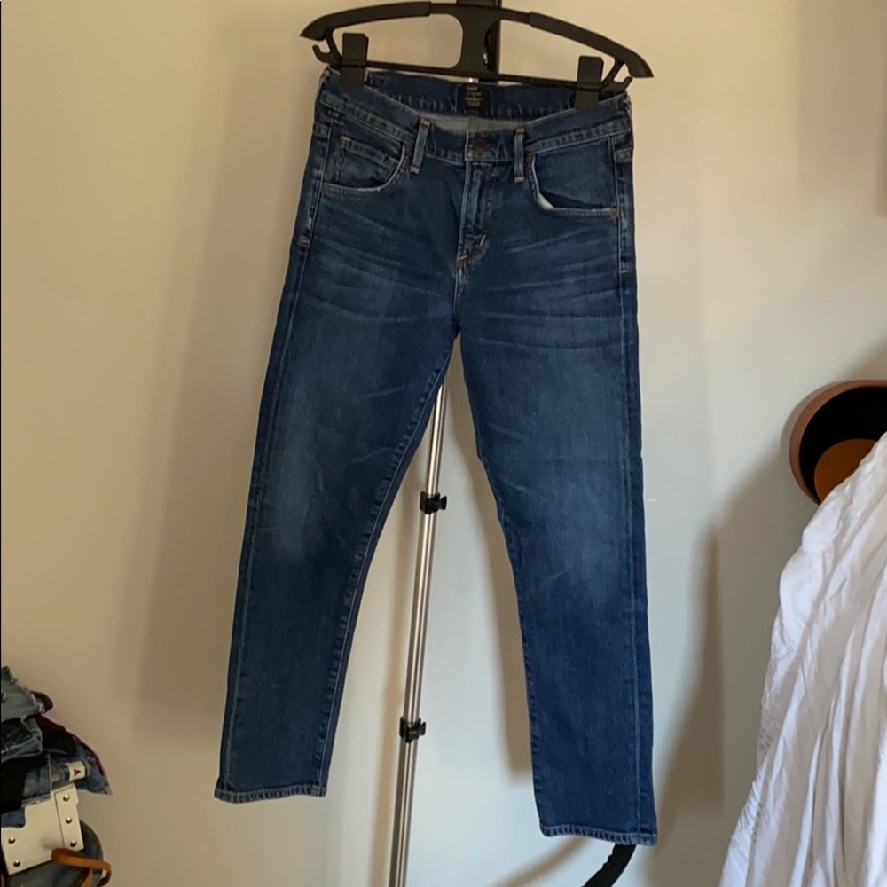 Citizens of Humanity Jeans- slim boyfriend cut.